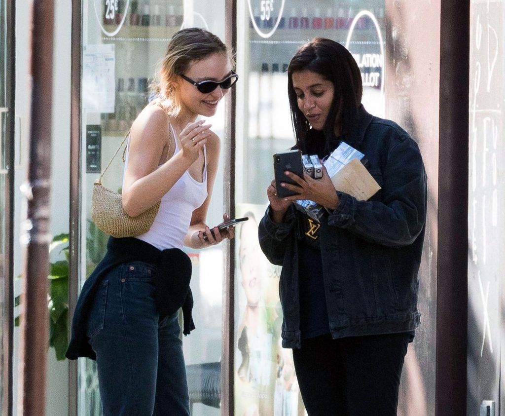 Lily-Rose Depp boobs