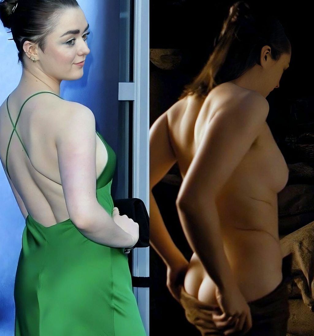 Collage of Maisie Williams nude